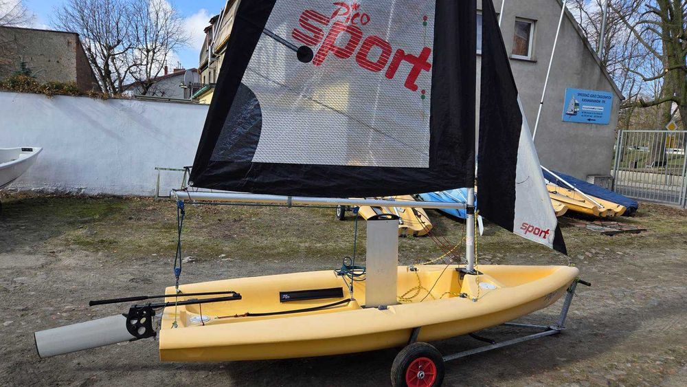 Łódź żaglowa żaglówka Laser Pico SPORT 3,5m + wózek slipowy