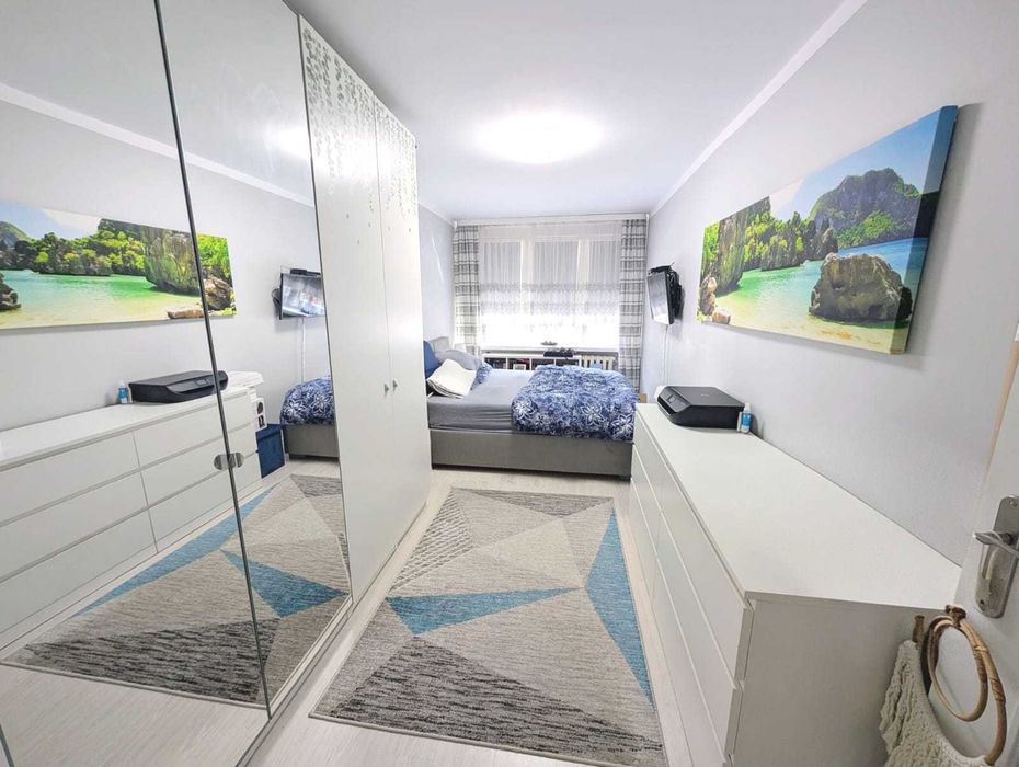 3 pokojowe mieszkanie, 54m2, balkon, Lubin