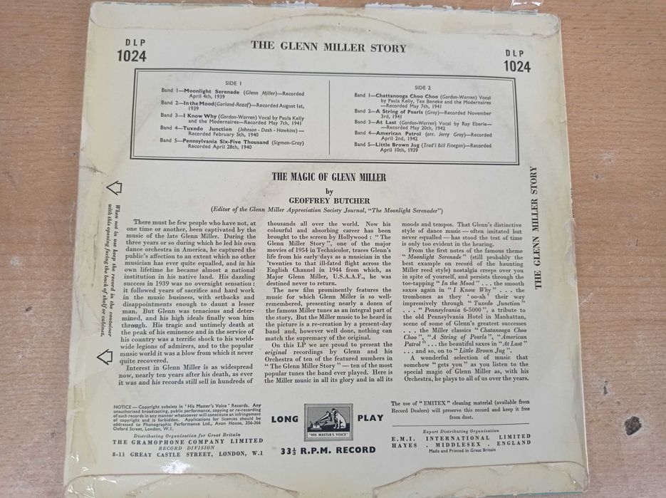 Glenn Miller - płyty winyl - 3 sztuki - RCA Records USA.