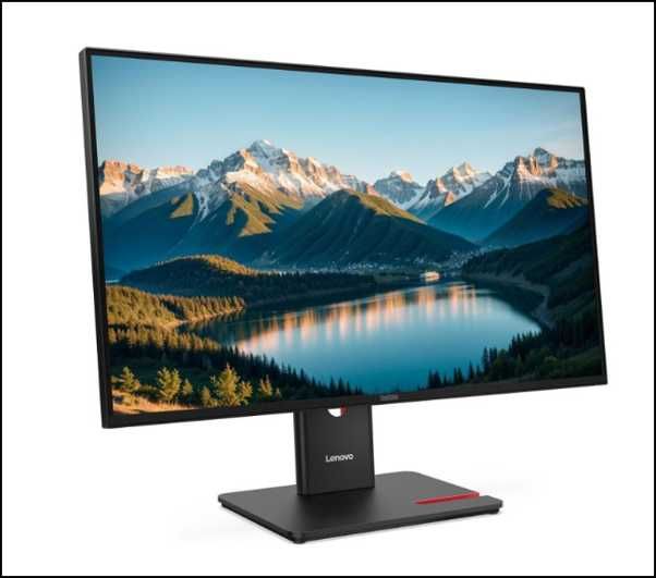 Lenovo ThinkVision P27Q-40 27" QHD USB-C – **NOVO** | **Nunca Utilizado** | Ideal para Trabalho e Home Office