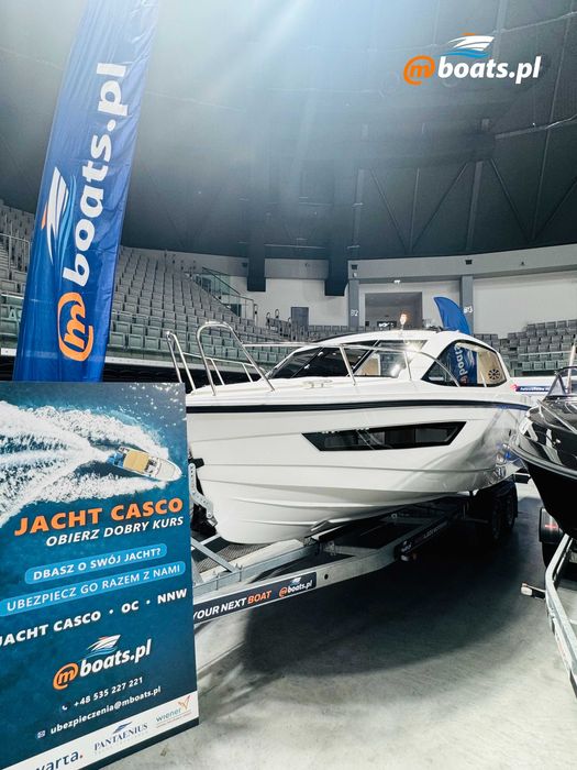 MBOATS: łódź motorowa 720 GT dostępna od ręki - bogate wyposażenie