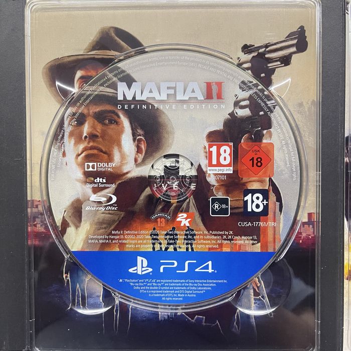 Игра Mafia trilogy PS4, PS5