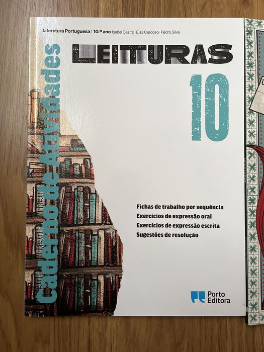 Caderno de atividades de Literarura Portuguesa e Português 10ano