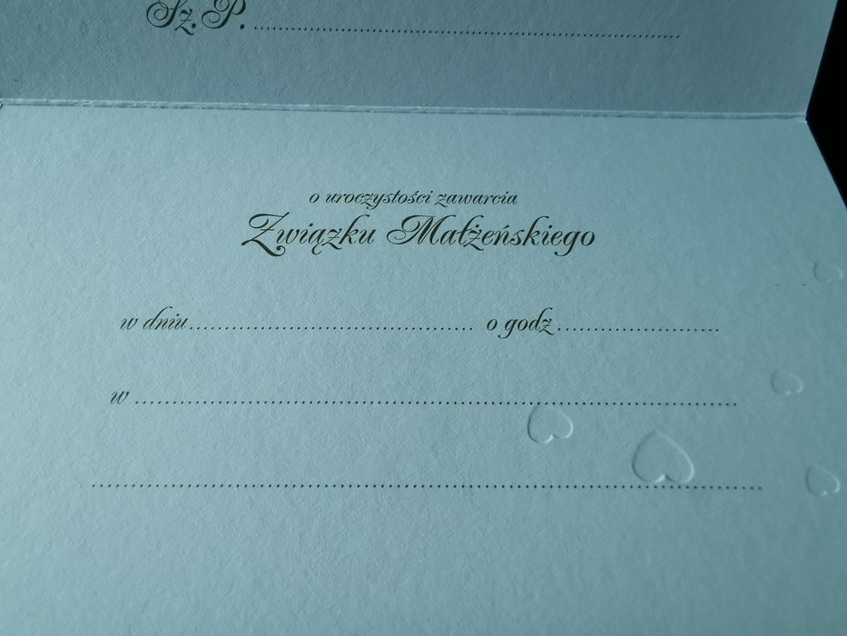 Zawiadomienia ślubne