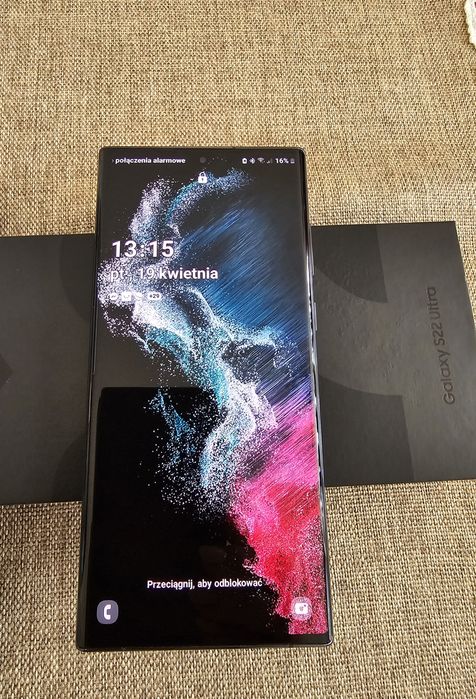 Super stan Samsung Galaxy s22 ultra czarny jak nowy
