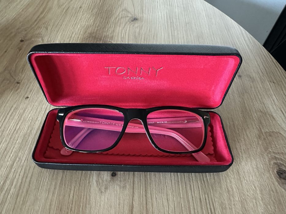 Okulary damskie TONNY do komputera kolorowe