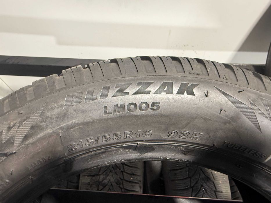 Opony Zimowe 215/55/16 Bridgestone Blizzak #Z310