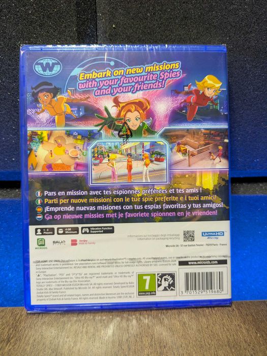 Totally Spies: Cyber Mission PS5 - Odlotowe Agentki dla dzieci PL