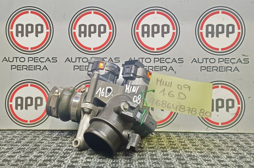 Borboleta admissão Mini, Ford 1.6 HDI de 110CV, referências ,