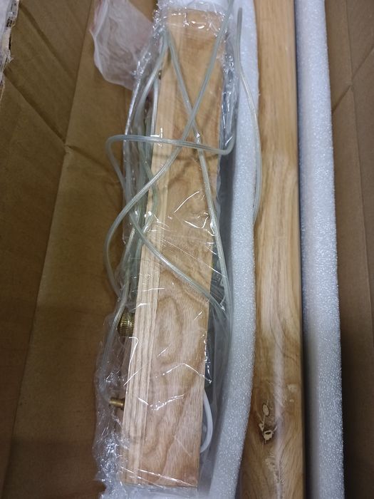 Подвесная лампа в стиле  лофт,дерево.