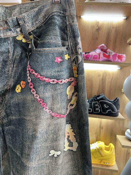 ‼️Знижка‼️Джинси Acne Studios Candy Chain Print