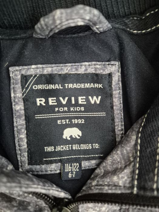 Kurtka softshell REVIEW ocieplana rozm. 116/122