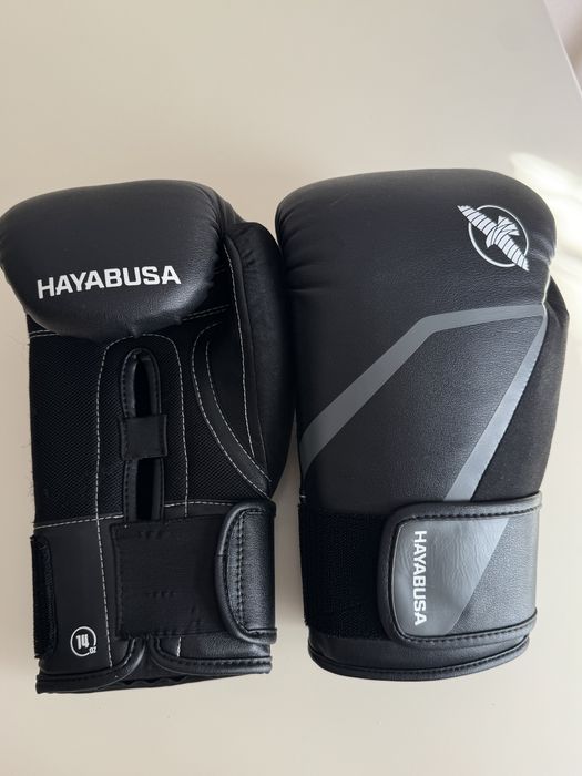 Боксерські рукавиці Hayabusa E1 Boxing Gloves 14 унцій чорний