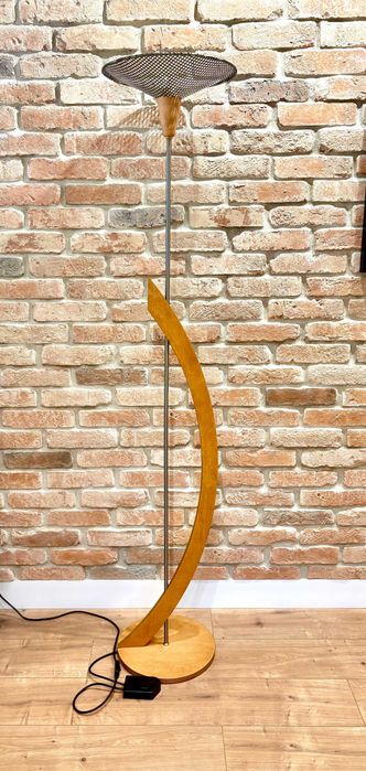 Lampa lata 80-te Fischer Leuchten/PRL/Vintage/Bauhaus/Po renowacji