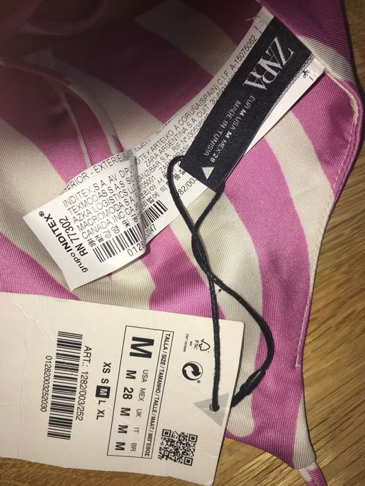 Hit sezonu stanik top panterka  zebra Zara