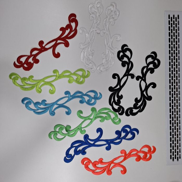 Лейси Мереживо-аплікація дзеркальні