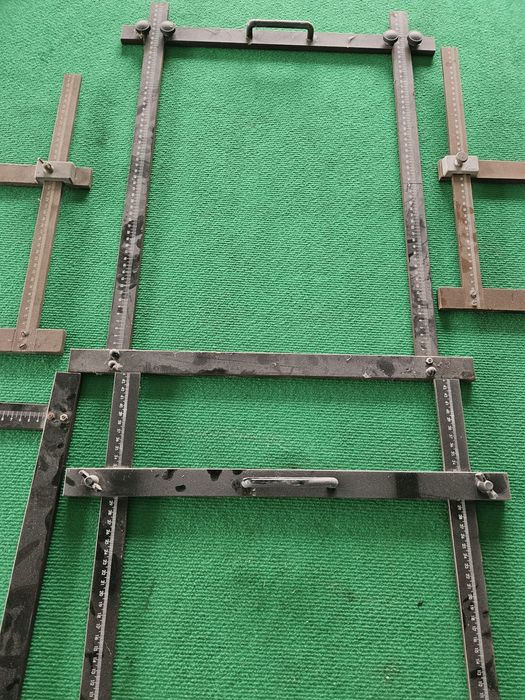 Conjunto Esquadros para Vidraria