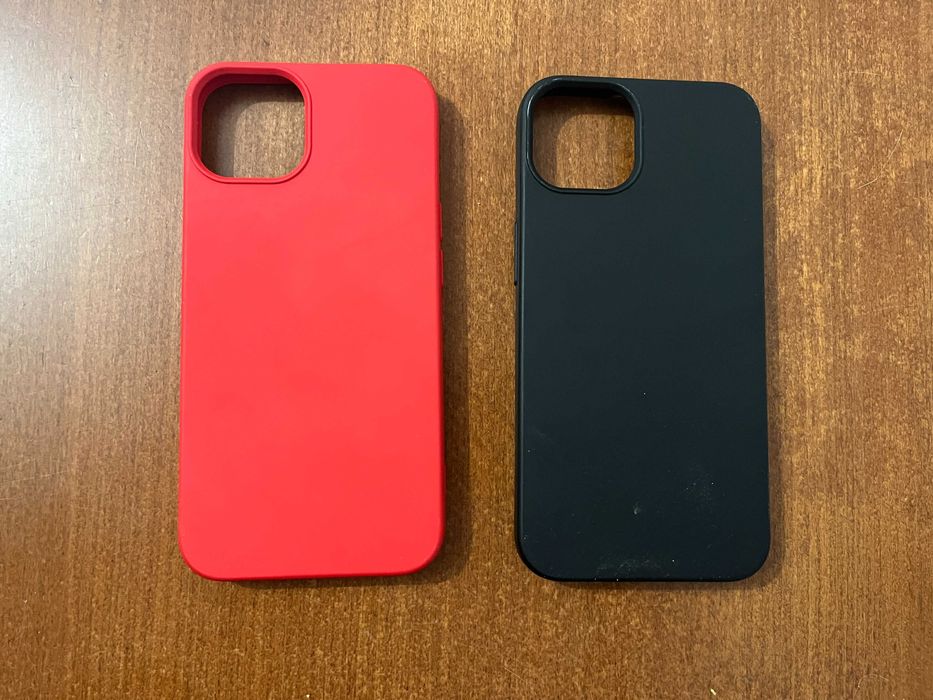 Capas para Iphone13 - Vermelho e Preto - Novas