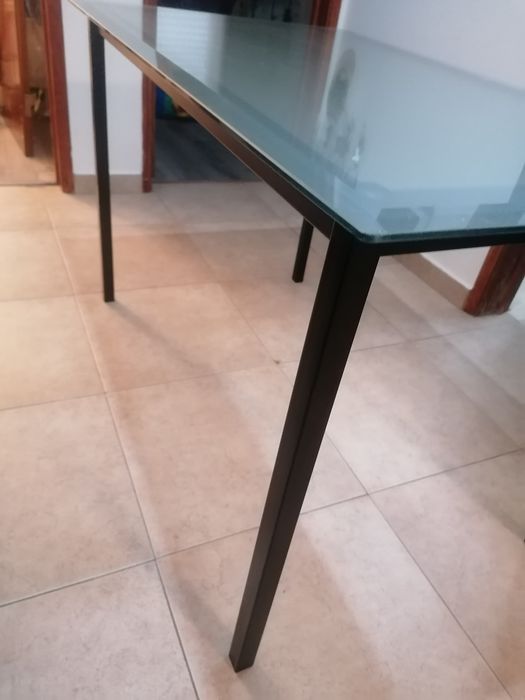 Mesa cozinha em vidro