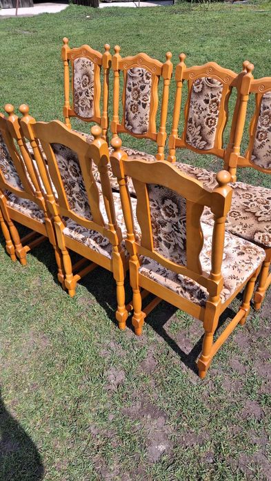 Krzesło pokojowe, 8 szt