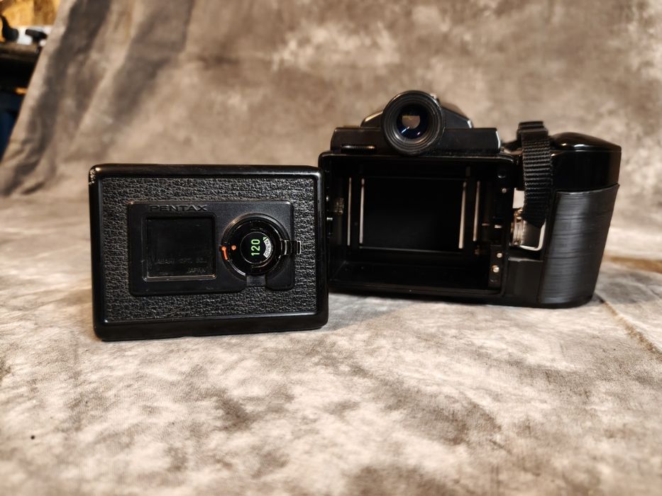 Pentax 645 +obiektyw 55mm f2.8