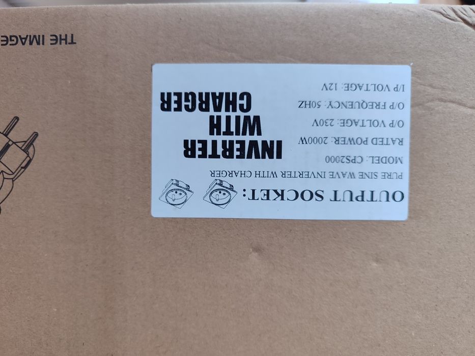 Інвертор 2 000 Вт GPS series новий з автоматичною зарядкою,дистанційка