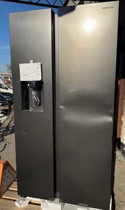 Lodówka Samsung RS68A884CB1 Side by Side No frost 178cm dystr. wody.