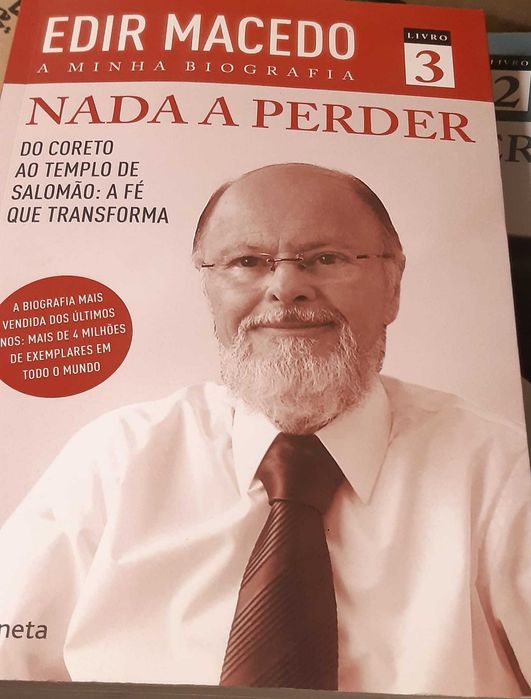 livros  Nada a Perder - Edir Macedo