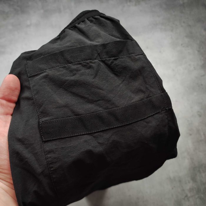 MĘSKIE Spodnie Sportowe Czarne Adidas Terrex Thermal Active Śliskie