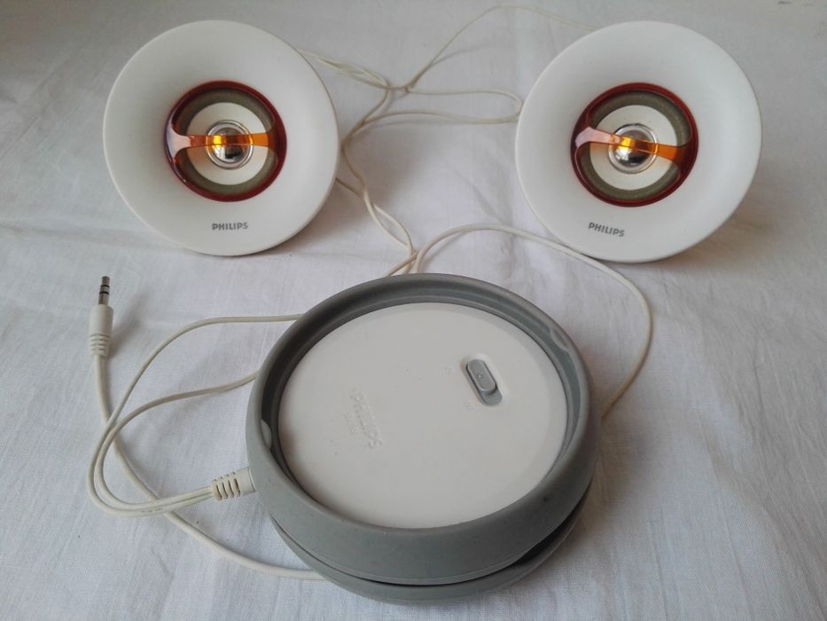 Mini głośniki Philips kolumny komputer laptop telefon stereo
