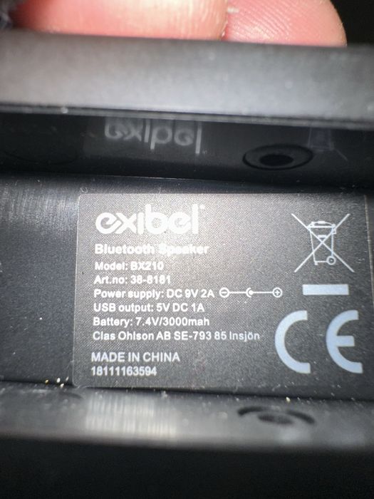 портативної Bluetooth-колонки Exibel BX210.