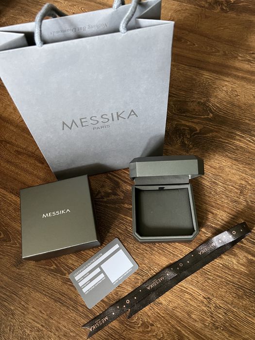 Коробка упаковка Мессика Messika для цепочки кулона подвески