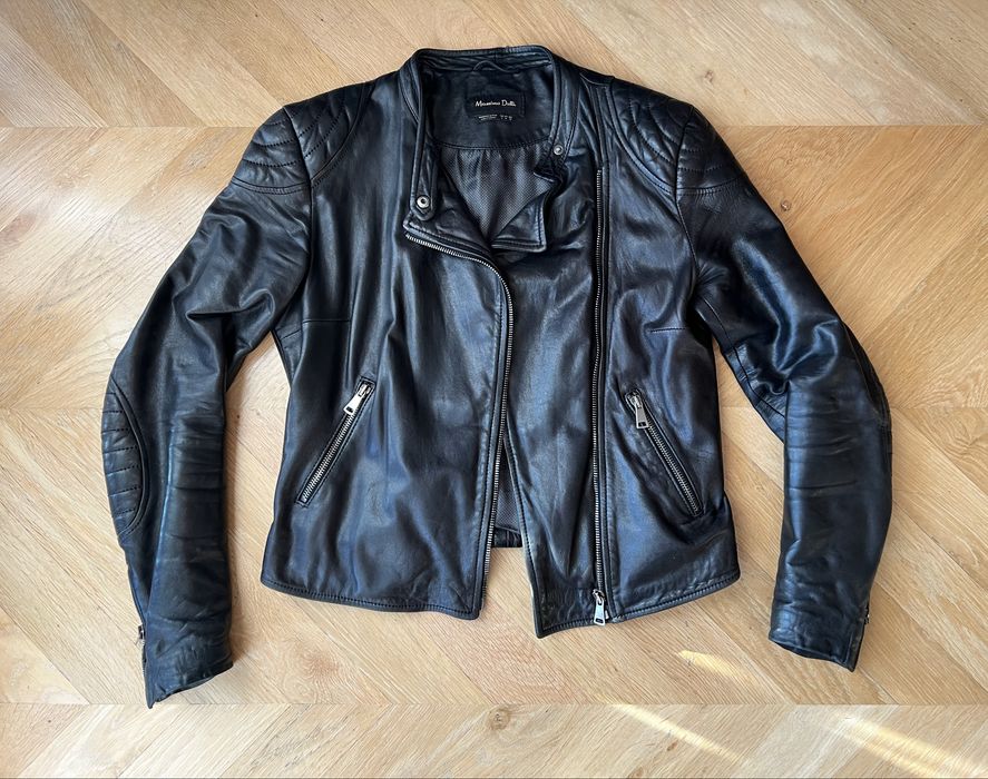 Kurtka skórzana Massimo Dutti rozm. M
