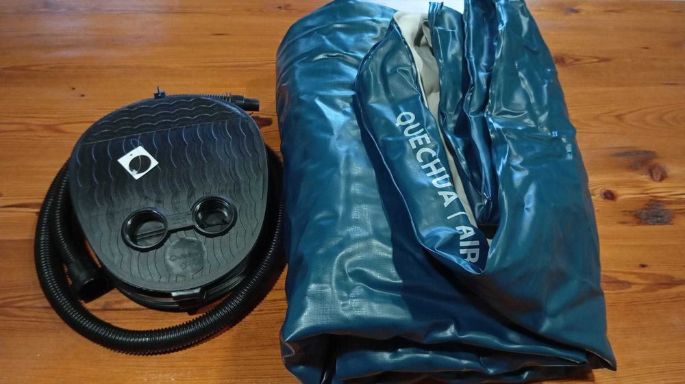 Kit Campismo Quechua 4P Arpenaz 4.2 +Cozinha +Colchão- Como Novo 1 uso