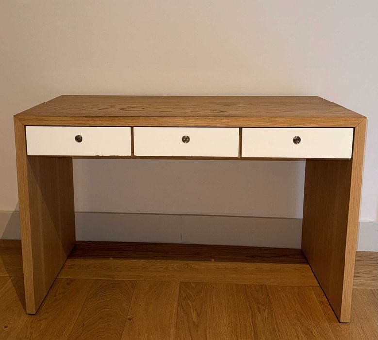 secretaria carvalho 120 cm x 60 cm x 76 cm altura