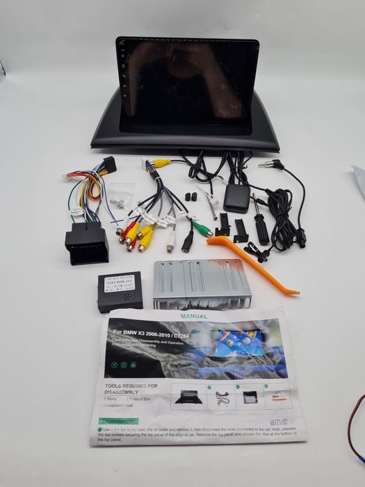 Radio Android 15 dla BMW X3 2006,2010 2/64GB Wi-Fi GPS