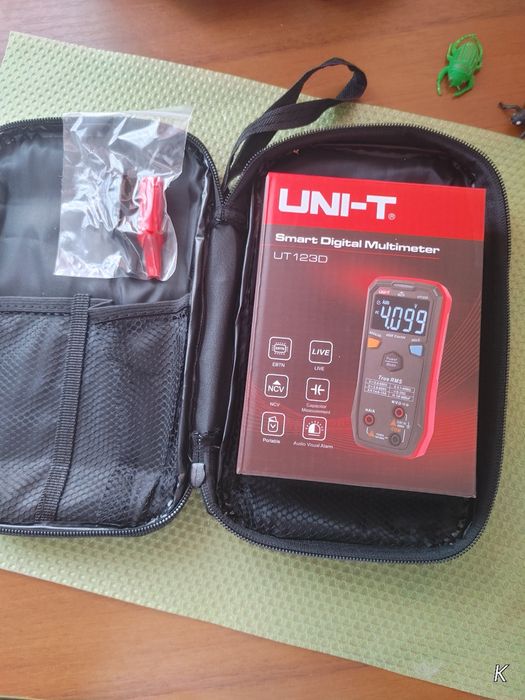 Мультиметр UNI-T UT123D+ чехол + крокод