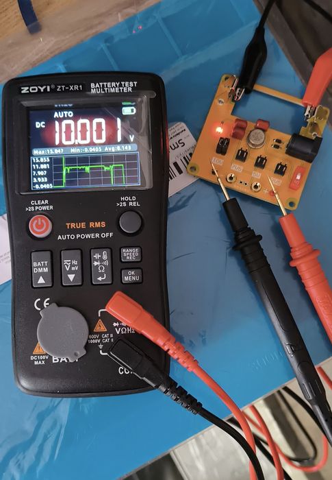 Новинка! Электронный  тестер ZOYI ZT-XR1 Измеряет сопротивление акб.