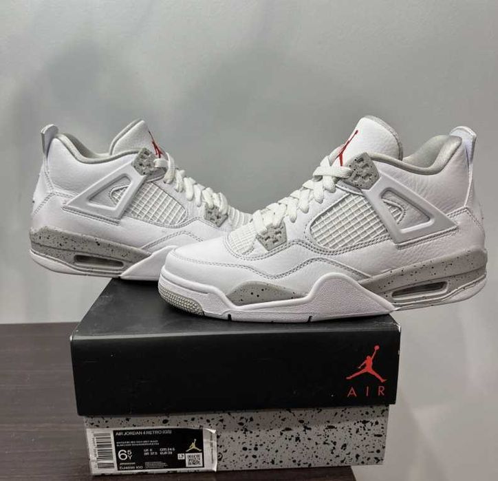 Jordan 4 retro White Oreo R.44