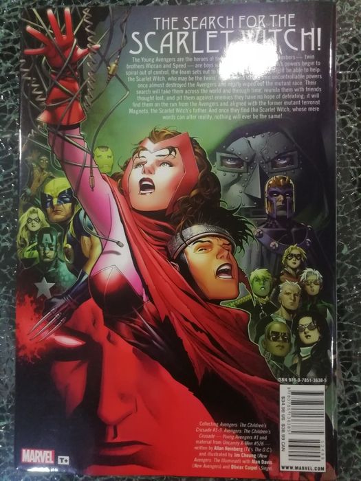 Avengers the children's crusade marvel banda desenhada vingadores