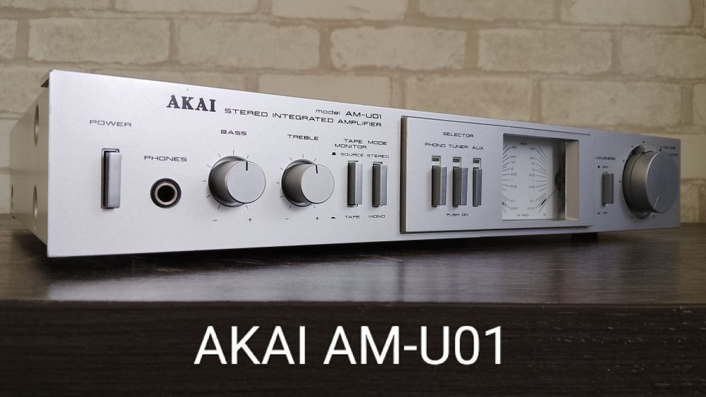 AKAI AM-U01 Stereo Integrated Amplifier 1980-81: 7 200 грн