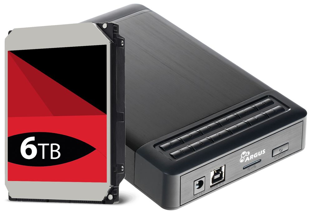 Szyfrowany Dysk Przenośny 6Tb Argus Gd-35Lk01 Usb 3.0