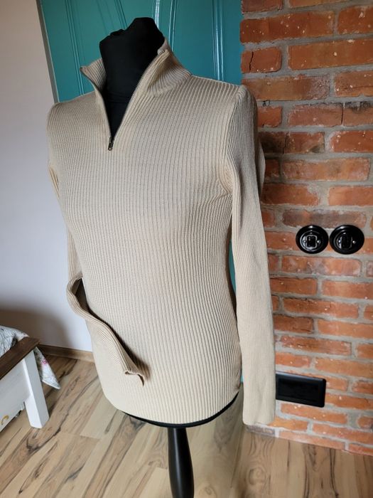 Asos r S golf zamek nowy sweter swetr męski