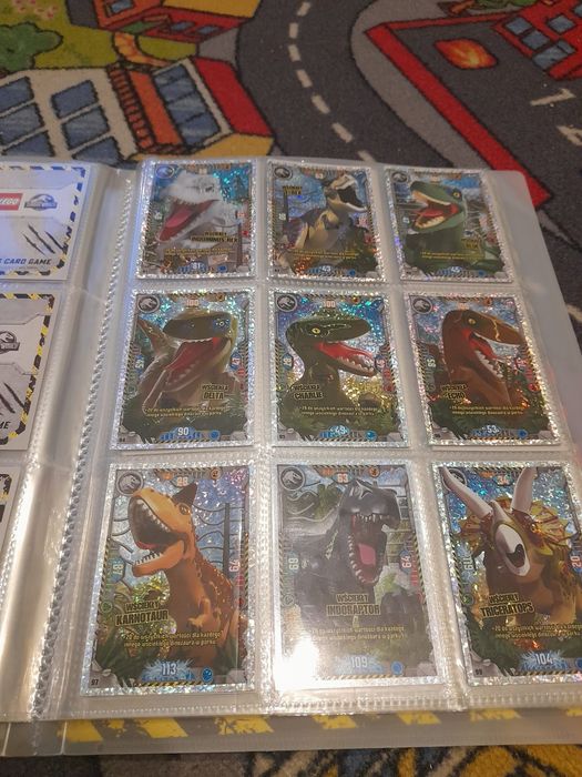 Karty Lego Jurassic world 2021