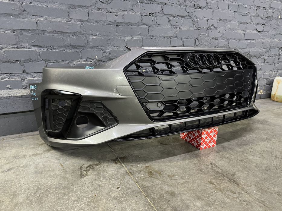 Бампер A4 B9 S Line competition S-line слайн 2020-223 shadowline