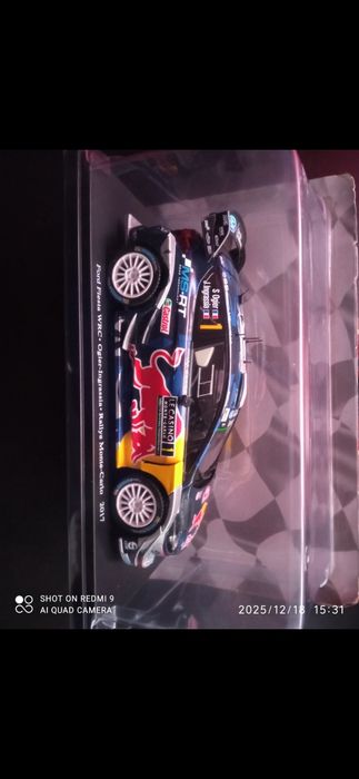 Miniatura Ford Fiesta WRC ogier rally monte carlo 2017