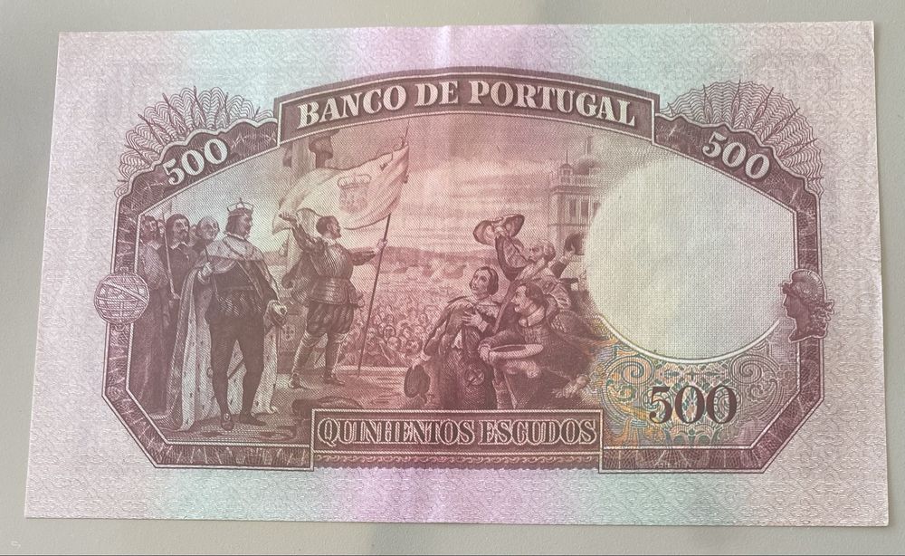 Nota 500$00 Ch.8 - D. JOAO IV - 11/03/1952