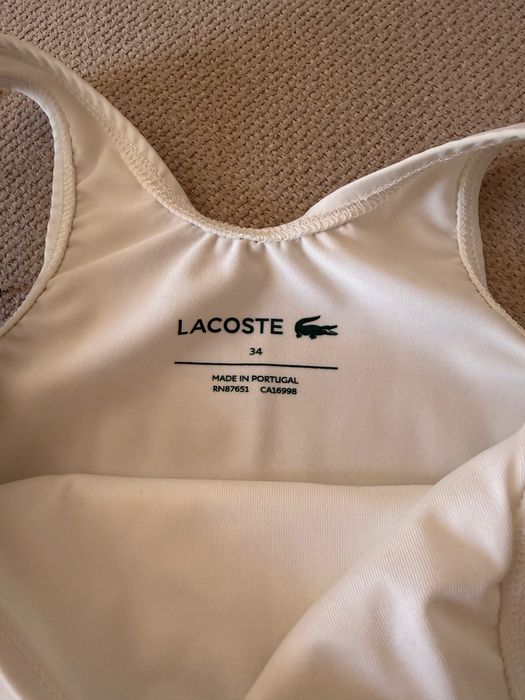 Women’s Lacoste Net Print Swimsuit