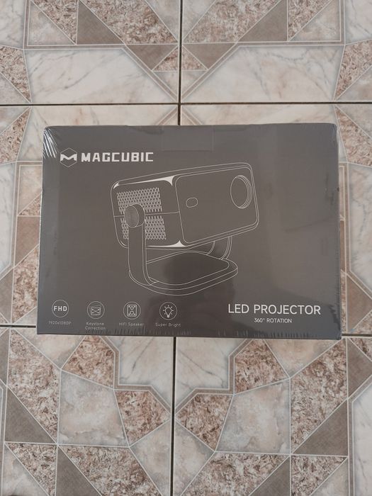 Projektor  Magcubic L018 1080p 650ANSI biały Android 14