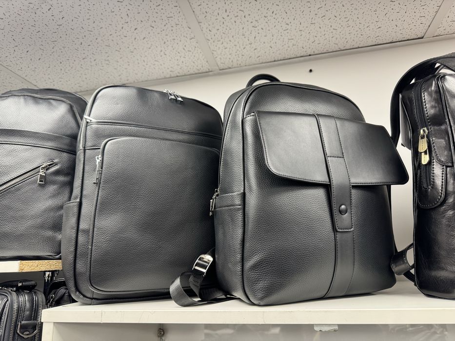 Рюкзак шкіряний чоловічій під ноутбук Большой рюкзак кожаный мужской